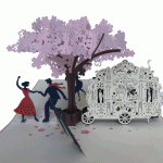 pop-up draaiorgel kaart